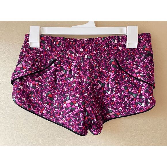Lululemon Surf Short II Reversible Board Short Paradise Camo Regal Plum Size 4 - Picture 3 of 3